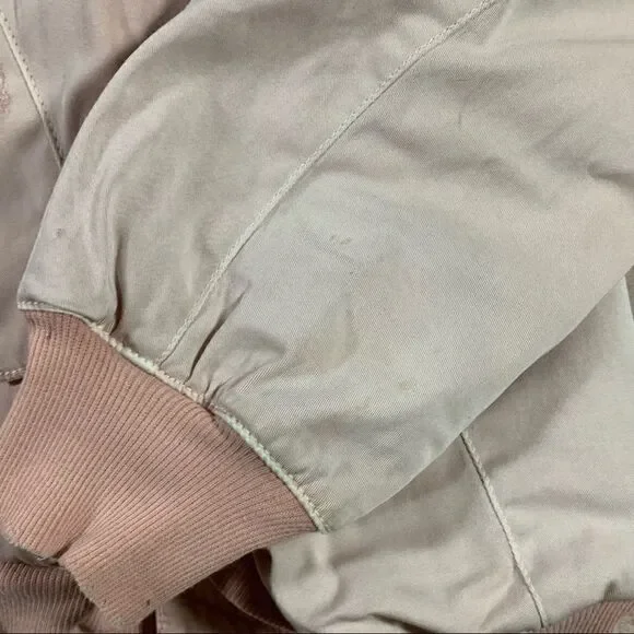 Hudson The Gene Pink Puffer Bomber Jacket S - Picture 12 of 12